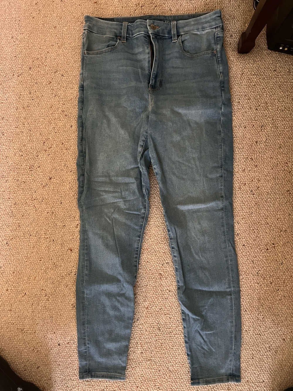 American Eagle Curvy Super Hi- Rise Jeggings Size 12